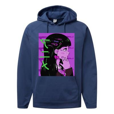 Anime Girl Gift Japan Culture Manga Comics Kawaii Performance Fleece Hoodie