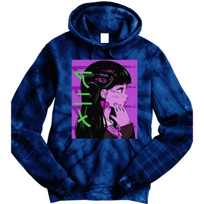 Anime Girl Gift Japan Culture Manga Comics Kawaii Tie Dye Hoodie