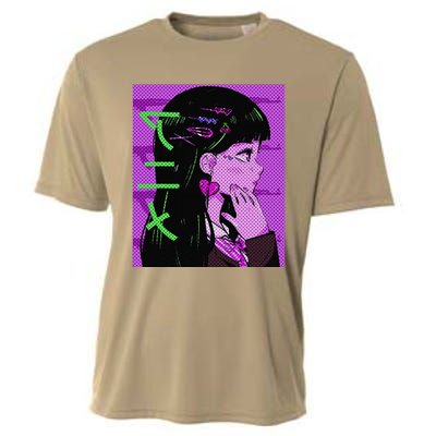 Anime Girl Gift Japan Culture Manga Comics Kawaii Cooling Performance Crew T-Shirt