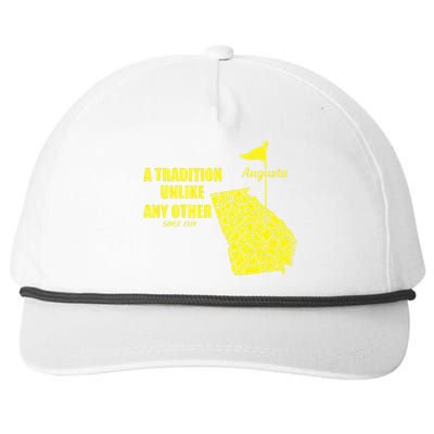 Augusta Georgia Golfing Golf In April Snapback Five-Panel Rope Hat