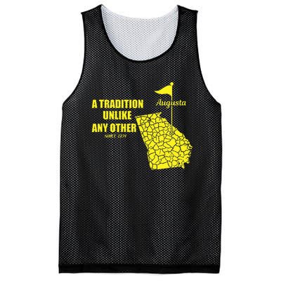 Augusta Georgia Golfing Golf In April Mesh Reversible Basketball Jersey Tank