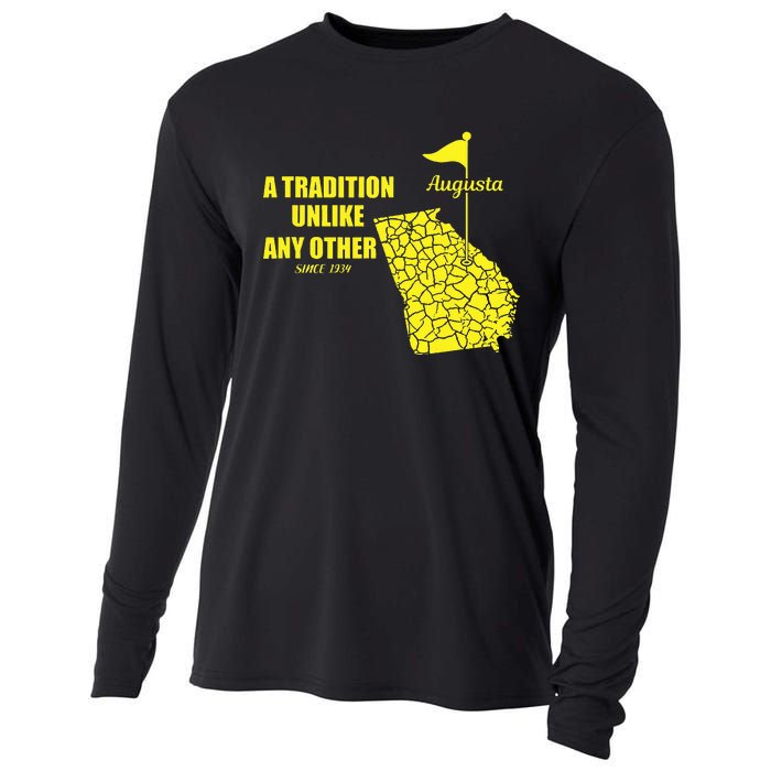 Augusta Georgia Golfing Golf In April Cooling Performance Long Sleeve Crew