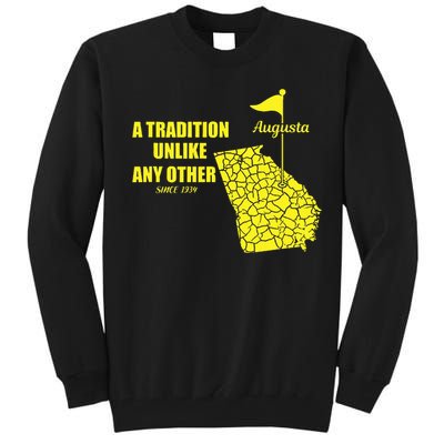 Augusta Georgia Golfing Golf In April Tall Sweatshirt