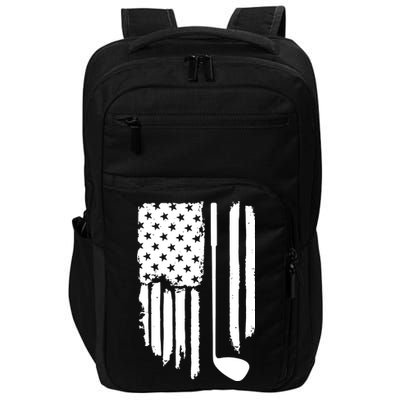 American Golf Game Golf Lover Gift Impact Tech Backpack