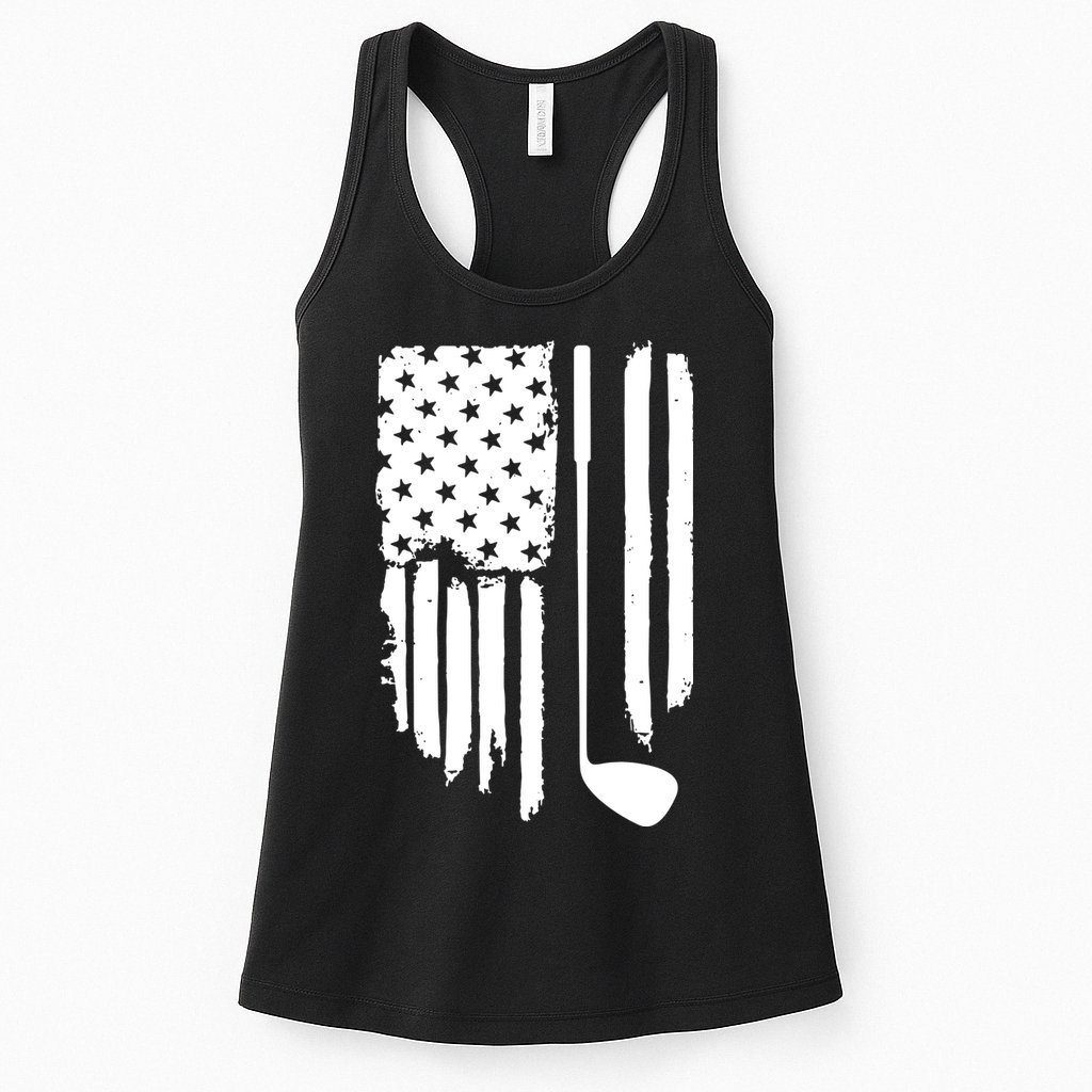 American Golf Game Golf Lover Gift Womens Tank Top