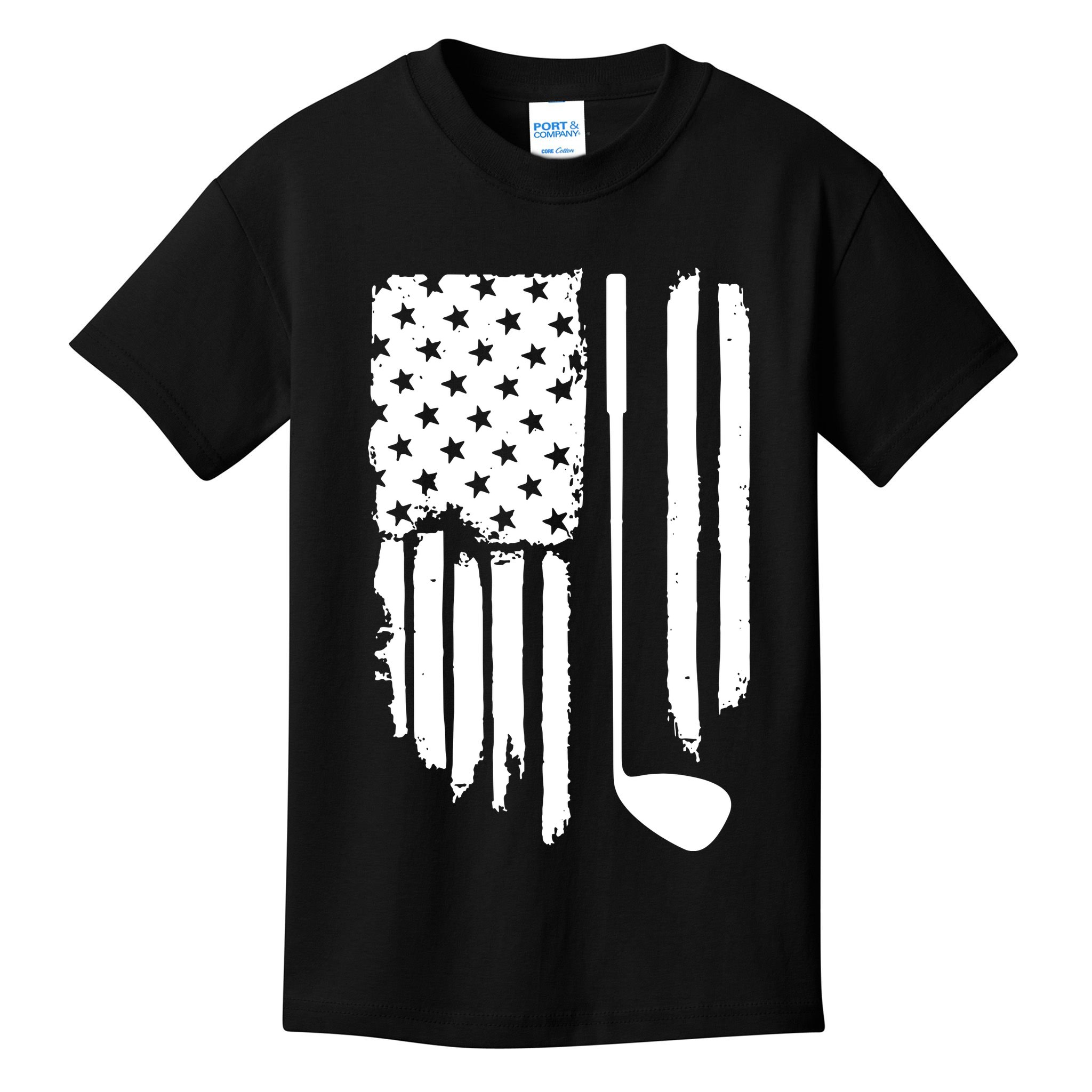 American Golf Game Golf Lover Gift Kids T-Shirt