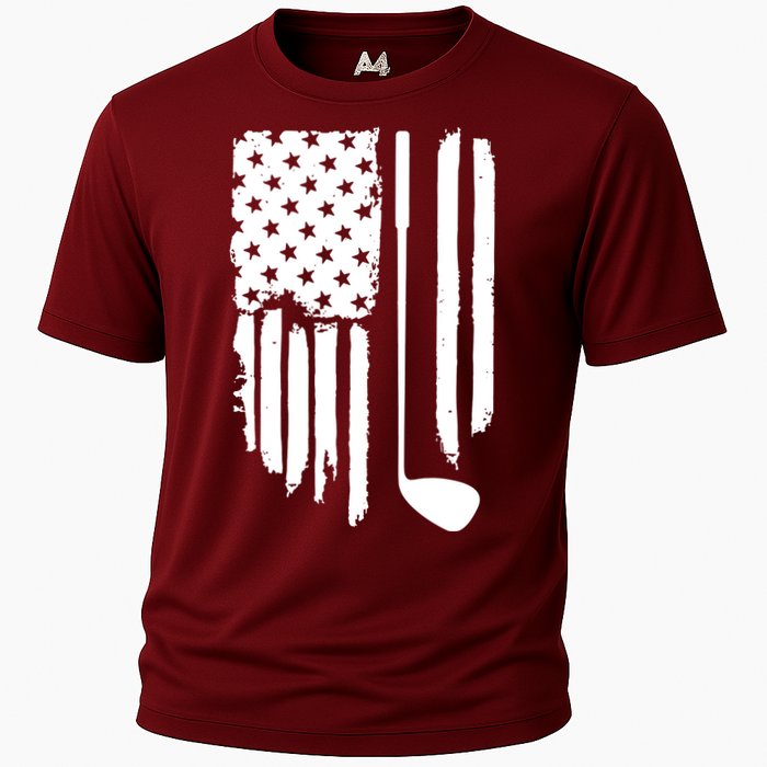American Golf Game Golf Lover Gift Cooling Performance Crew T-Shirt