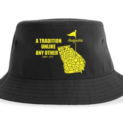 Augusta Georgia Golfing Sustainable Bucket Hat