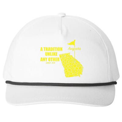 Augusta Georgia Golfing Snapback Five-Panel Rope Hat