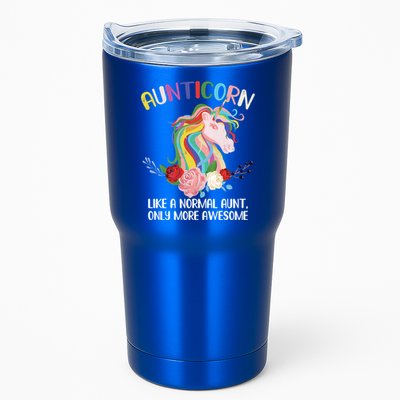 Aunticorn Great Gift Unicorn For Aunties Design Funny Gift Tumbler