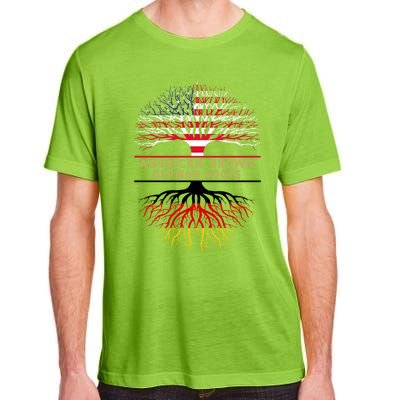 American Grown Ger Roots America Gery Tree Flag Gift Adult ChromaSoft Performance T-Shirt