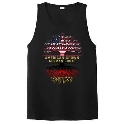 American Grown Ger Roots America Gery Tree Flag Gift PosiCharge Competitor Tank