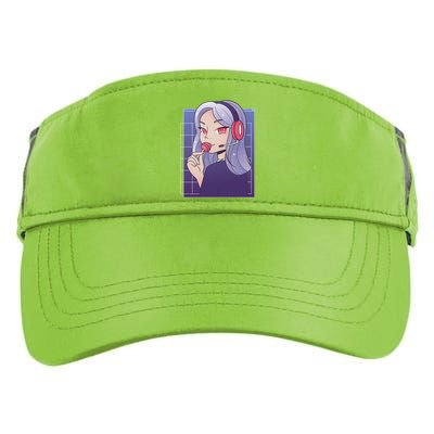 Anime Gamer Girl Lollipop Cute Adult Drive Performance Visor