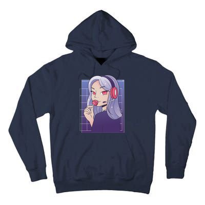 Anime Gamer Girl Lollipop Cute Tall Hoodie