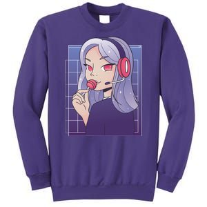 Anime Gamer Girl Lollipop Cute Sweatshirt