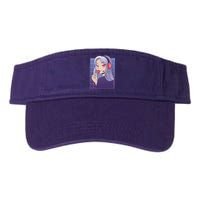 Anime Gamer Girl Lollipop Cute Valucap Bio-Washed Visor