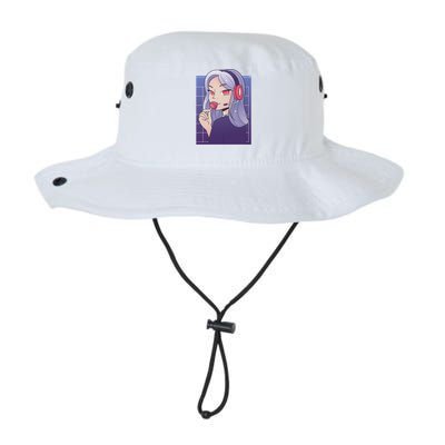 Anime Gamer Girl Lollipop Cute Legacy Cool Fit Booney Bucket Hat