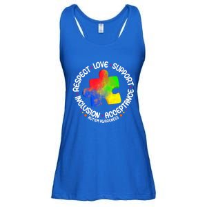 Autism Great Gift Respect Love Support Autism Awareness Cool Gift Ladies Essential Flowy Tank