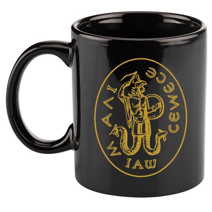 Abraxas Gnostic God Amulet Templar Gnosticism 11oz C Handle Ceramic Mug