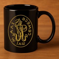 Abraxas Gnostic God Amulet Templar Gnosticism 11oz C Handle Ceramic Mug