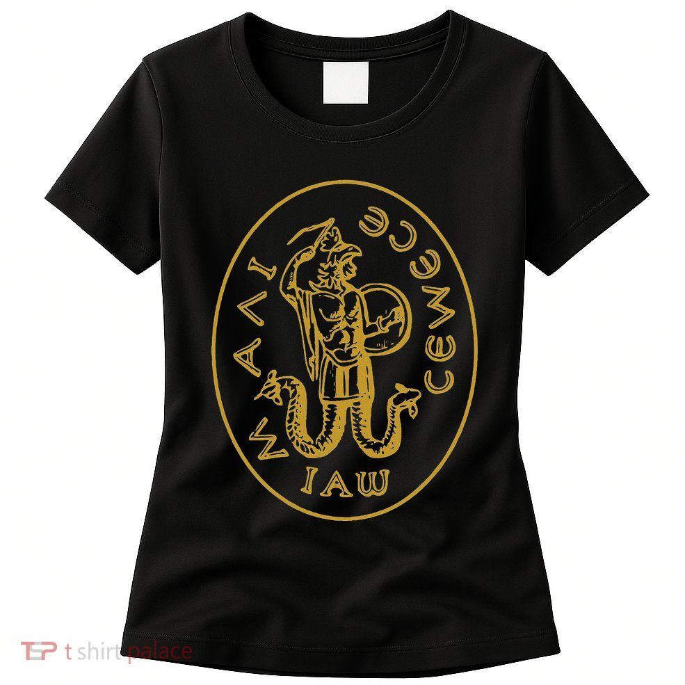 Abraxas Gnostic God Amulet Templar Gnosticism Womens T-Shirt