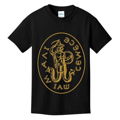 Abraxas Gnostic God Amulet Templar Gnosticism Kids T-Shirt