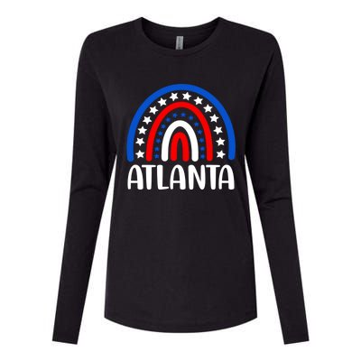 Atlanta Georgia Gift I Love Atlanta Georgia Usa Gift Womens Cotton Relaxed Long Sleeve T-Shirt