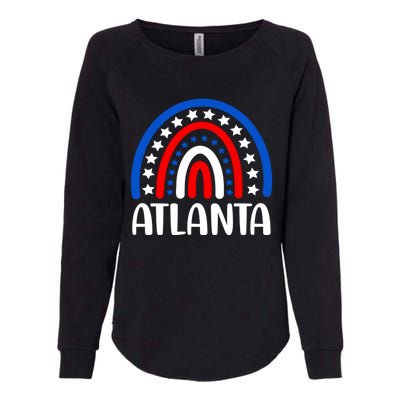 Atlanta Georgia Gift I Love Atlanta Georgia Usa Gift Womens California Wash Sweatshirt