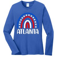 Atlanta Georgia Gift I Love Atlanta Georgia Usa Gift Ladies Long Sleeve Shirt