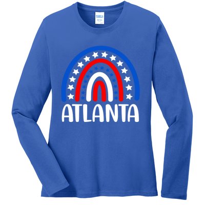 Atlanta Georgia Gift I Love Atlanta Georgia Usa Gift Ladies Long Sleeve Shirt