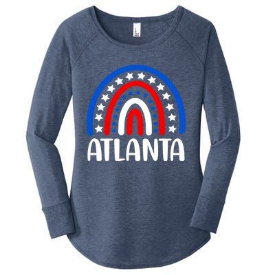 Atlanta Georgia Gift I Love Atlanta Georgia Usa Gift Women's Perfect Tri Tunic Long Sleeve Shirt