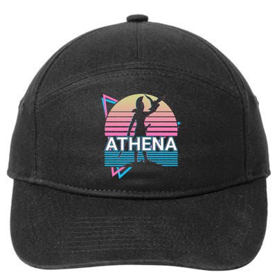 Athena Greek Goddess Of Wisdom And War 7-Panel Snapback Hat