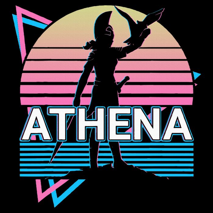 Athena Greek Goddess Of Wisdom And War Drawstring Bag