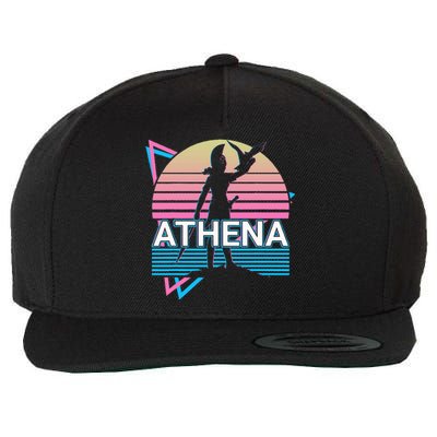 Athena Greek Goddess Of Wisdom And War Wool Snapback Cap