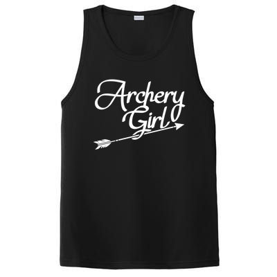 Archery Girl Gift PosiCharge Competitor Tank