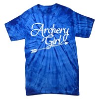 Archery Girl Gift Tie-Dye T-Shirt