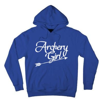 Archery Girl Gift Tall Hoodie