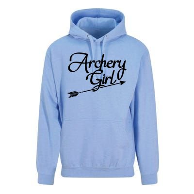 Archery Girl Gift Unisex Surf Hoodie