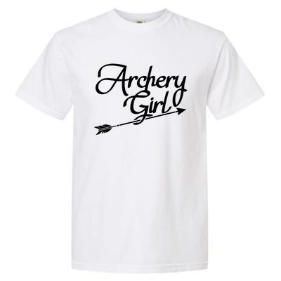 Archery Girl Gift Garment-Dyed Heavyweight T-Shirt