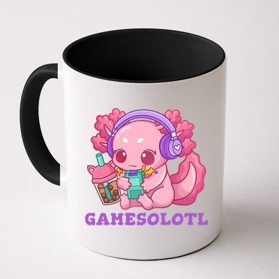 Axolotl Gaming Gamer Video Games Boba Tea Bubble Anime Mug