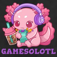 Axolotl Gaming Gamer Video Games Boba Tea Bubble Anime 11oz C Handle Ceramic Mug