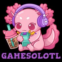 Axolotl Gaming Gamer Video Games Boba Tea Bubble Anime 16 in Basic Backpack