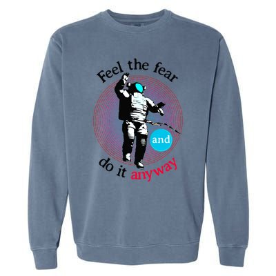 Astronaut Graphic Gift Garment-Dyed Sweatshirt