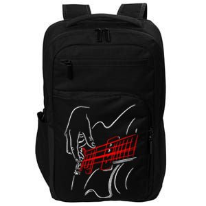 Acoustic Guitar Guitarist Bass Player Musician Gift  Impact Tech Backpack