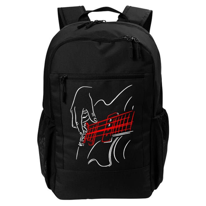 Acoustic Guitar Guitarist Bass Player Musician Gift  Daily Commute Backpack