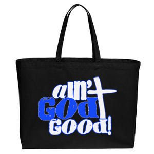 Ain't God Good Easter Christian Lord Jesus Christ Devotion Cotton Canvas Jumbo Tote