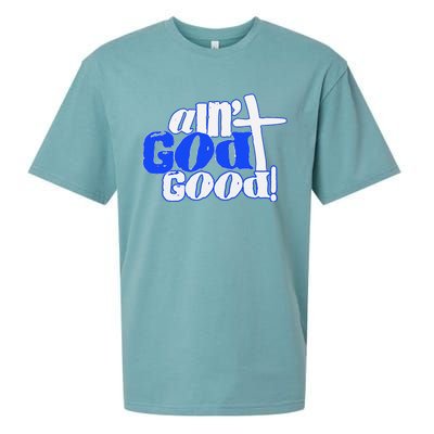 Ain't God Good Easter Christian Lord Jesus Christ Devotion Sueded Cloud Jersey T-Shirt