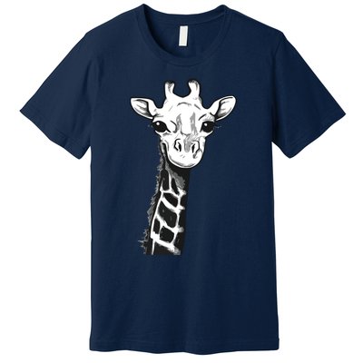 Animal Gift Graphic Safari Zoo Tee Giraffe Premium T-Shirt