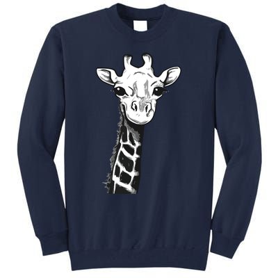 Animal Gift Graphic Safari Zoo Tee Giraffe Tall Sweatshirt