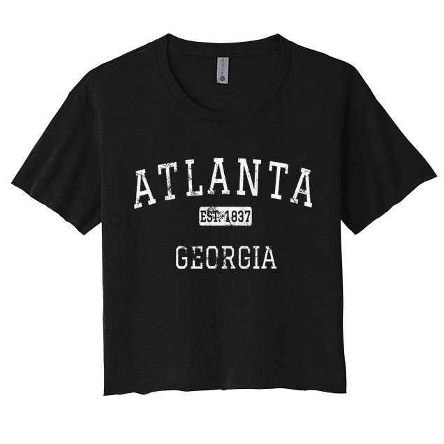 Atlanta Georgia GA Vintage Crop Top